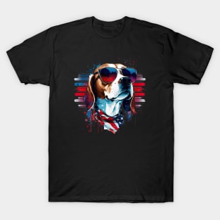 Beagle 4th of July T-Shirt